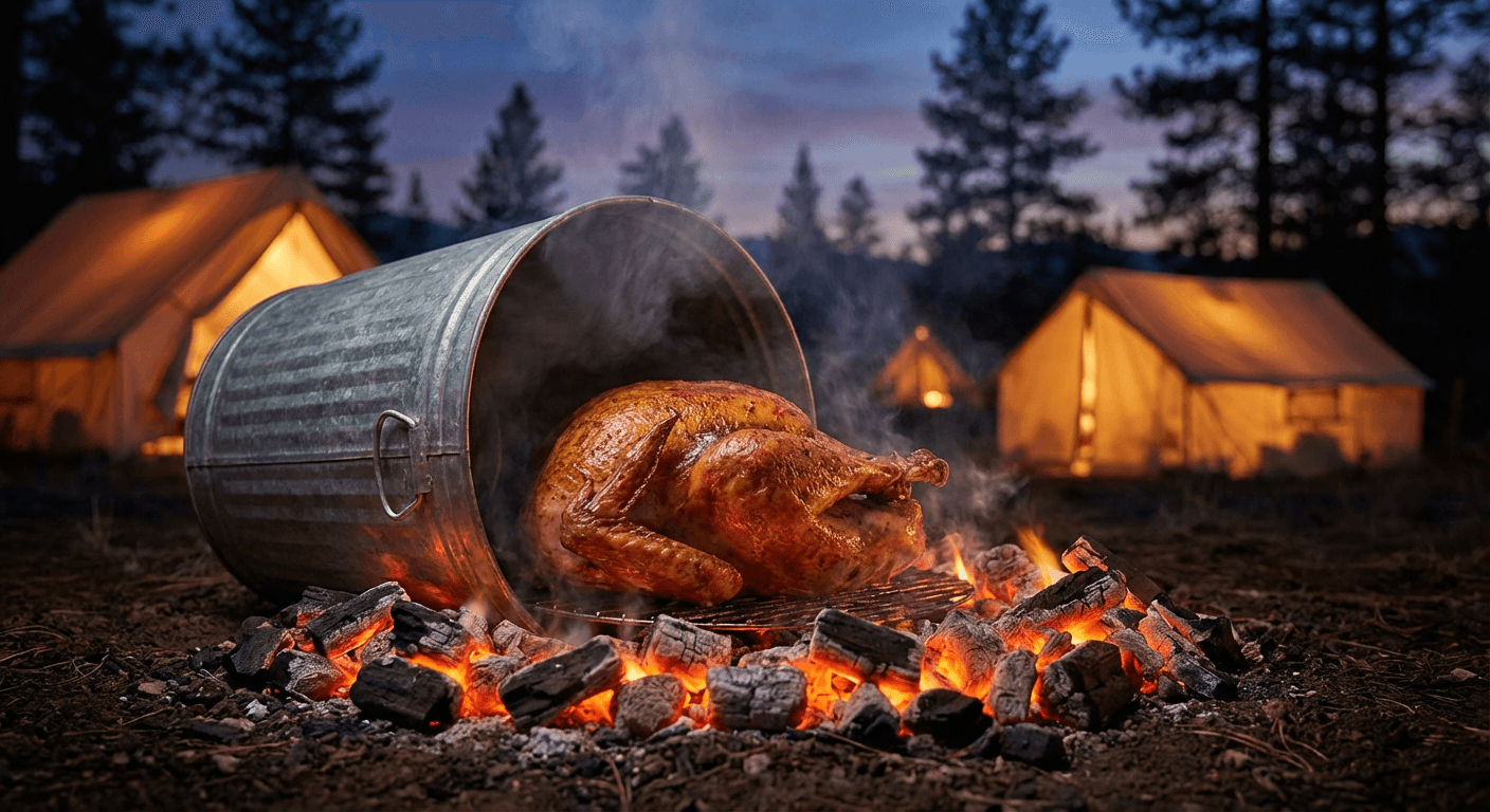 /null - BBQ illustration